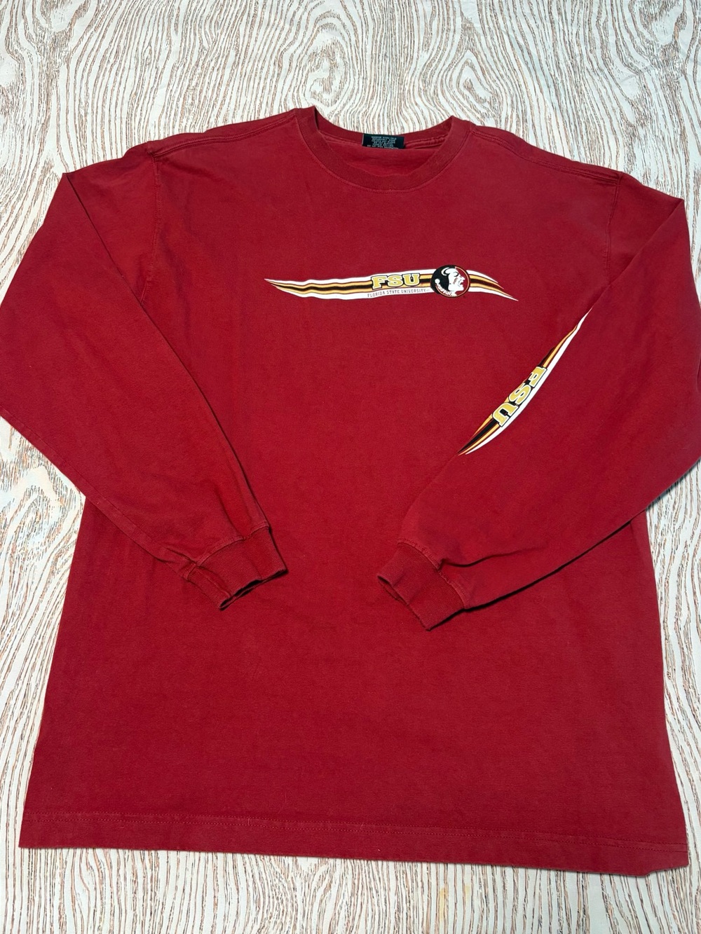 JanSports Mens Large FSU Florida State Seminoles Long Sleeve Sweater L